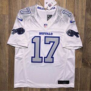 NWT Buffalo Bills Josh Allen Nike Vapor Limited 2025 Rivalries Jersey Men M $190